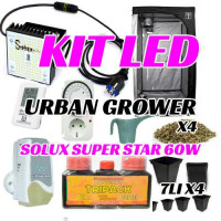 KIT LED CULTIVO URBAN GROWER SOLUX 60W		-26