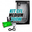 KIT CULTIVO INTERIOR MEDIUM CFL 200w ARMARIO 60X60cm