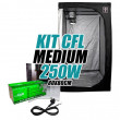 KIT CULTIVO INTERIOR MEDIUM CFL 250w ARMARIO 80X80cm