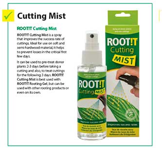 Distribución Cutting mist root it
