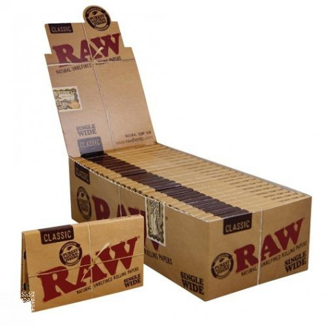 PAPEL RAW SINGLE WIDE DOUBLE CLASSIC DISPLAY