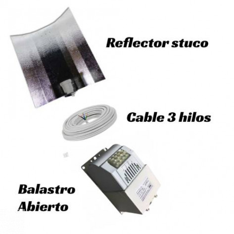 CABLE 2.5M PARA CONECTAR BALASTRO CLASE 1 A REFLECTOR STUCO-35
