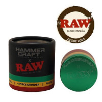 RAW GRINDER X HAMMERCRAFT RASTA 4 PARTES