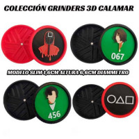 COLECCIÓN GRINDERS CALAMAR 3D