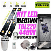 KIT LED CULTIVO MEDIUM TGL 220 X2 440W (ARMARIO 100-120CM)-21