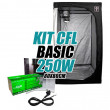 KIT CULTIVO INTERIOR BASIC CFL 250w ARMARIO 80X80cm