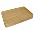 Raw bamboo rolling tray spirit box cerrada